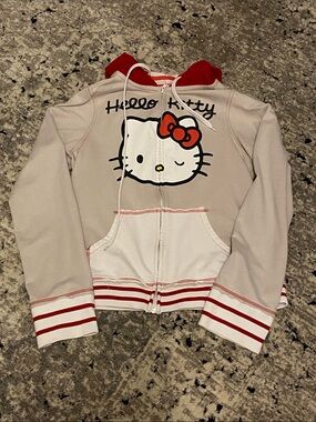 Hello kitty doe hoodie y2k vintage 2008 jacket